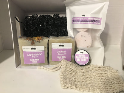 Lavender Goat Milk Set